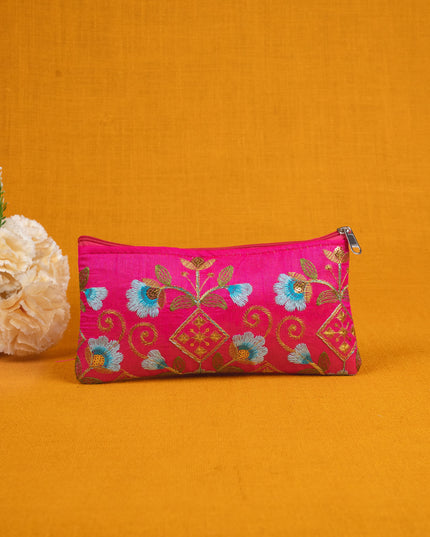 Raw Silk Purse - Embroidery Design - WBG1821