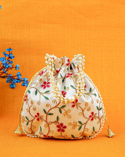 Potli Bag with Embroidery Deisgn - WBG1822