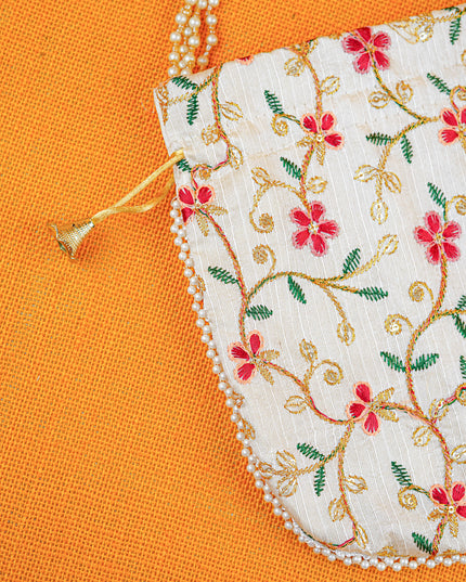Potli Bag with Embroidery Deisgn - WBG1822