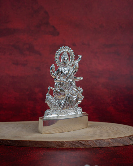 Saraswathi Murthi - Silver Finish - 4 inch - WBG1830-2