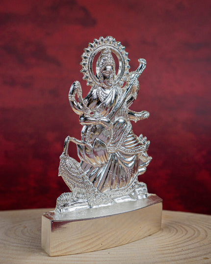 Saraswathi Murthi - Silver Finish - 4 inch - WBG1830-2