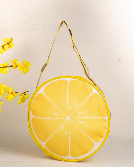Kids Sling Bag - 10 Inch - Lemon - Yellow - WBG1832-3