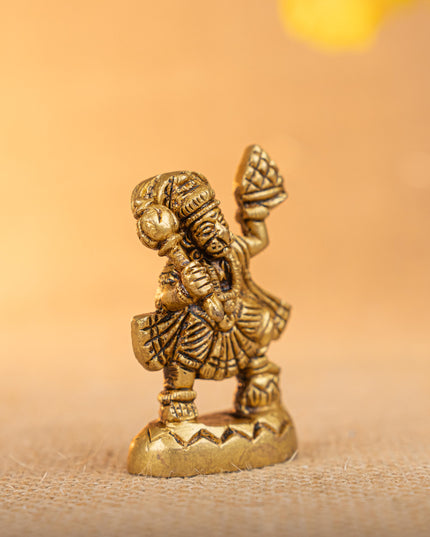 Brass Hanuman Idol - 2 inch - WBG1833