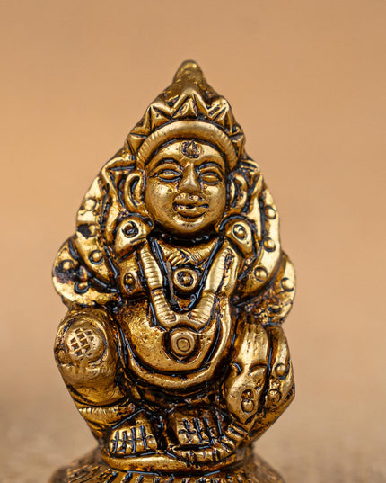 Brass Kuberan Idol - 2 inch - WBG1836