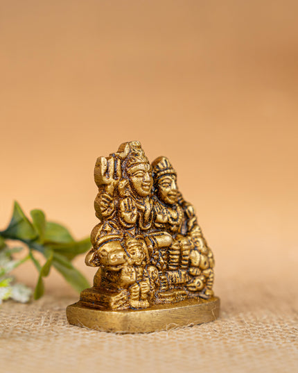 Brass Shiv Parivar Idol - 2 inch - WBG1837