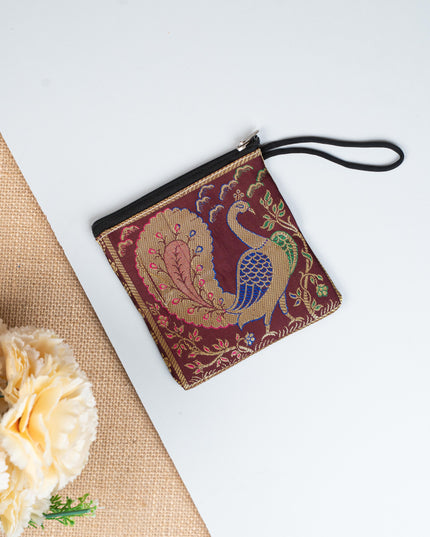 Banarasi Coin Purse - 5 inch - WBG1840