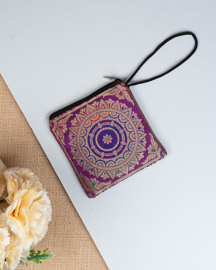 Banarasi Coin Purse - 5 inch - WBG1840