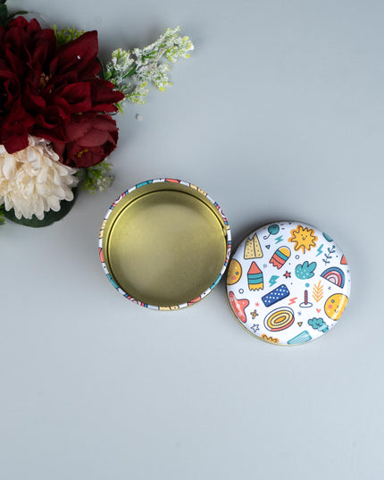 Kids Printed Tin Jar - WBG1869