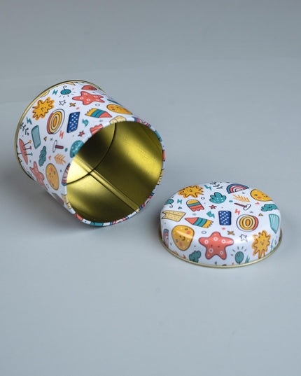 Kids Printed Tin Jar - WBG1869