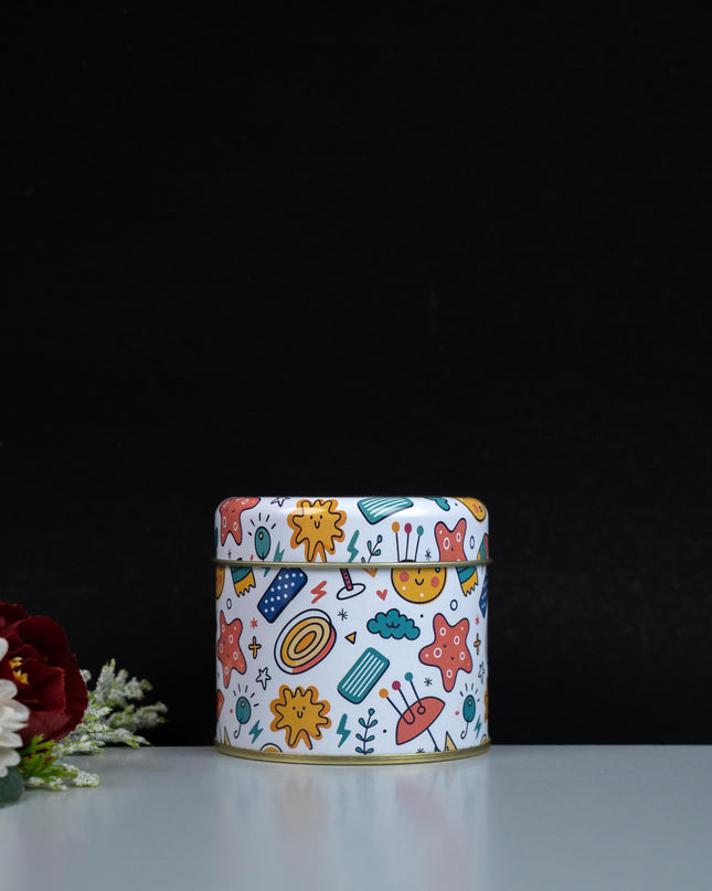 Kids Printed Tin Jar - WBG1869