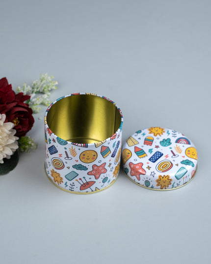 Kids Printed Tin Jar - WBG1869