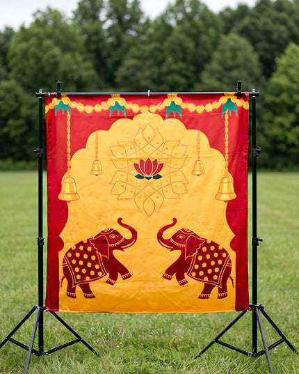 Back Drop Design - Elephant Prints - WBG1870