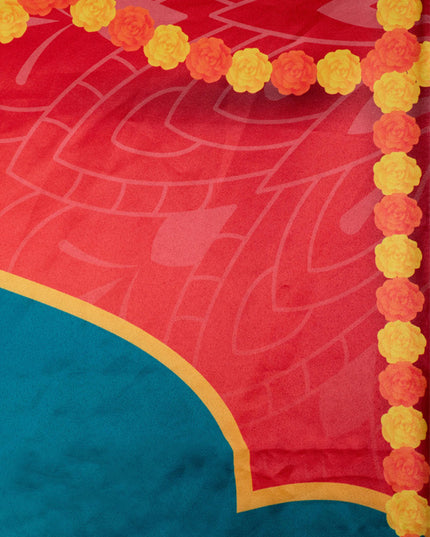 Back Drop Design - Kolam Prints - WBG1871