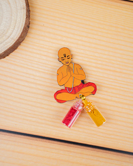 Upanayana Haldi Kumkum Set with Magnet - WBG1872