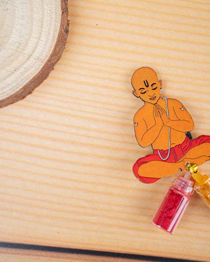 Upanayana Haldi Kumkum Set with Magnet - WBG1872