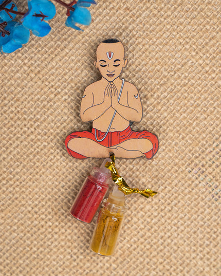 Upanayana Haldi Kumkum Set with Magnet - WBG1872