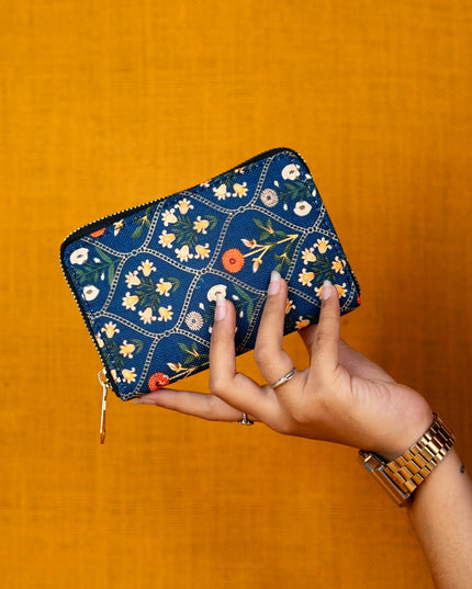 Floral Printed Wallet - WBG1876