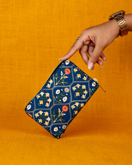 Floral Printed Wallet - WBG1876