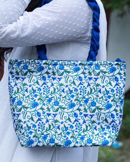 Printed Floral Handbag - 14 inch - WBG1881