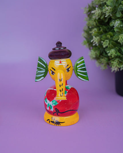 Kondapalli - Spring Ganesha - 4 inch - WBG1889
