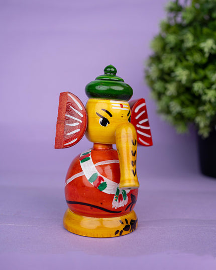 Kondapalli - Spring Ganesha - 4 inch - WBG1889