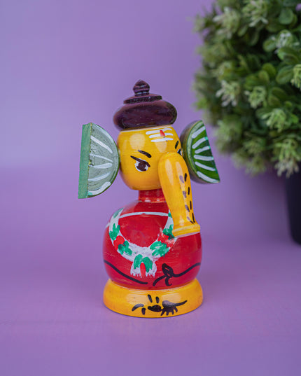 Kondapalli - Spring Ganesha - 4 inch - WBG1889