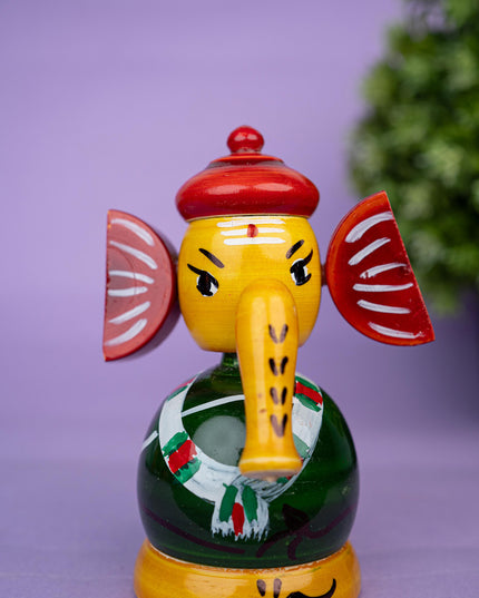 Kondapalli - Spring Ganesha - 4 inch - WBG1889