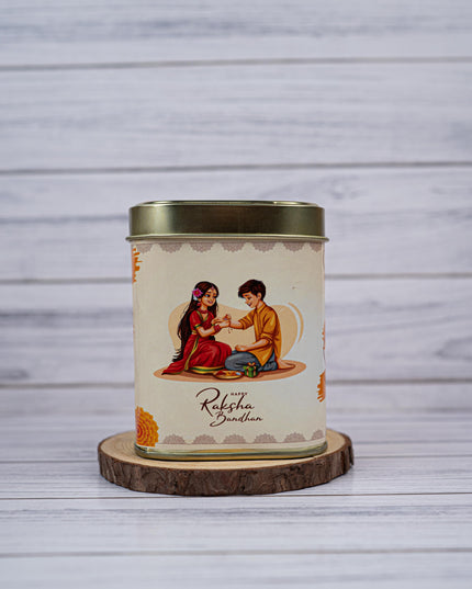 Printed Tin box - Raksha Bandhan Design - WBG1890
