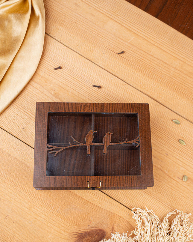 Brown Sparrow Dry Fruit Box - 7x5 inch - WBG1896-2