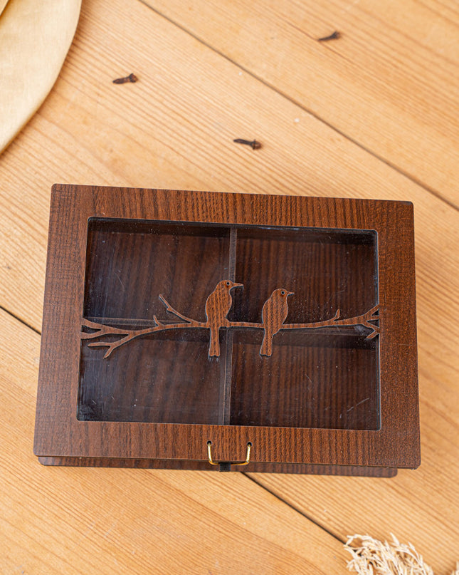 Brown Sparrow Dry Fruit Box - 7x5 inch - WBG1896-2