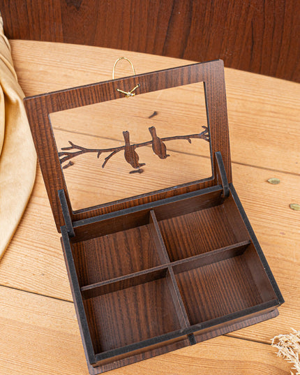 Brown Sparrow Dry Fruit Box - 7x5 inch - WBG1896-2