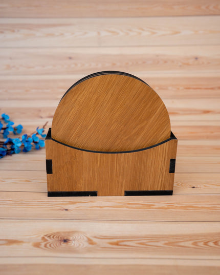 Wooden Coaster Set - Set of 4 - WBG1897-1