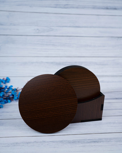 Brown Coaster Set - Set of 4 - WBG1897-2