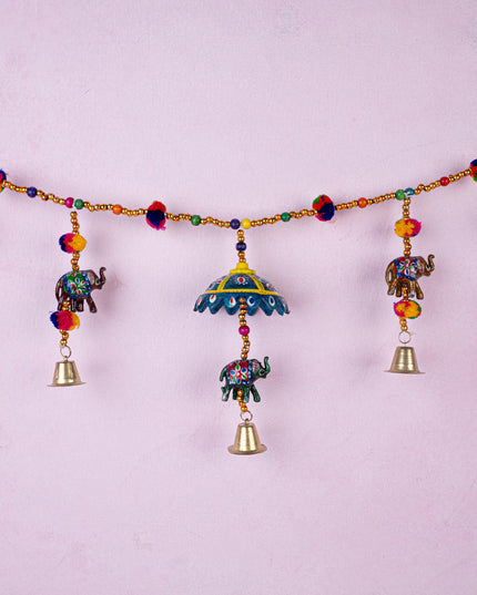 Elephant Thoran with Bells - WBG1898