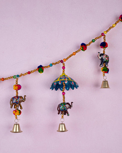 Elephant Thoran with Bells - WBG1898