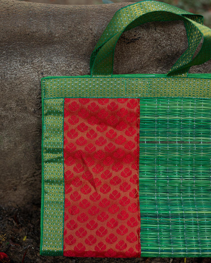 Half and Half Korai Handbag - 10x10 inch - WBG1905