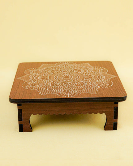 Wooden Manai - 6x6 inch - WBG1912