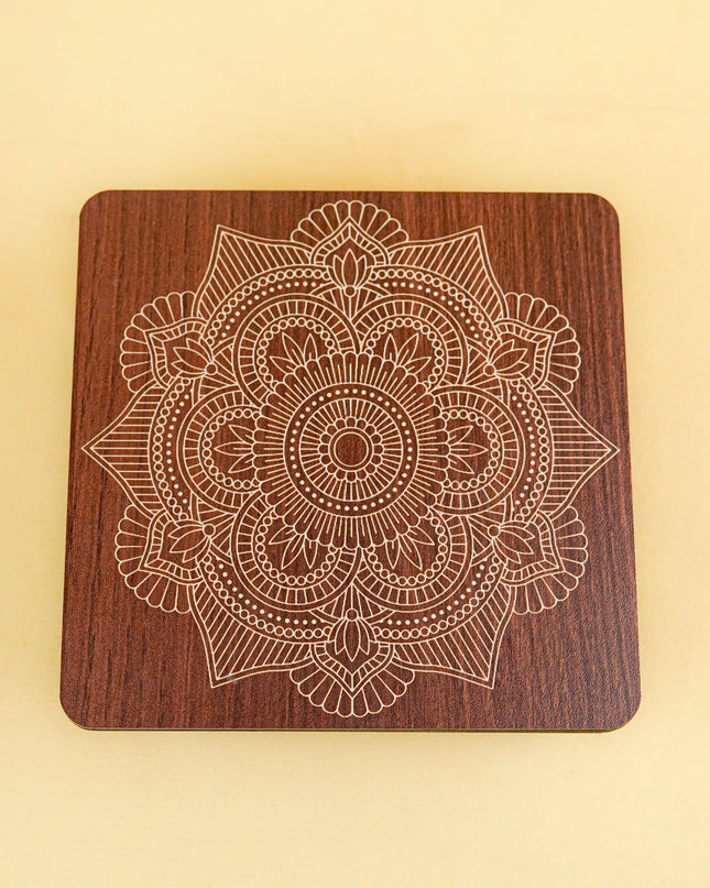 Wooden Manai - 6x6 inch - WBG1912