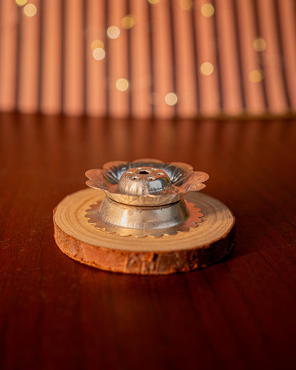 German silver agarbathi stand - WBG1922