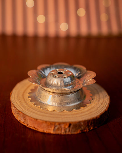 German silver agarbathi stand - WBG1922