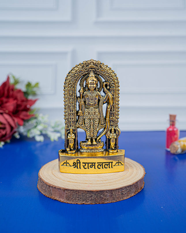 Murti - Ram Lala - Gold Antique - WBG1923