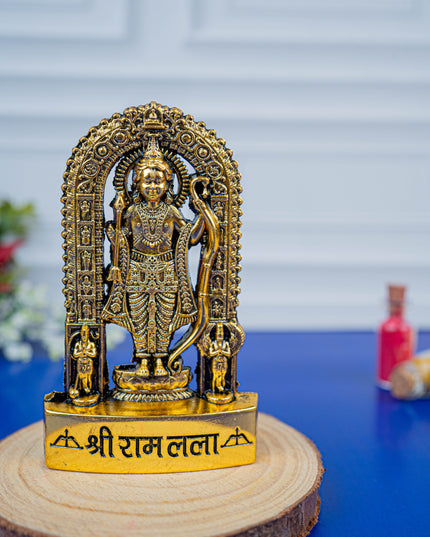 Murti - Ram Lala - Gold Antique - WBG1923