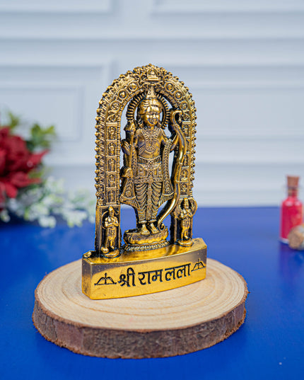 Murti - Ram Lala - Gold Antique - WBG1923