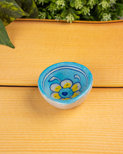 Handmade Pottery Diya - 2 inch - WBG1928