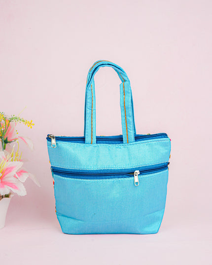 Handbag with Embroidery Design - 10x7 inch - WBG1933