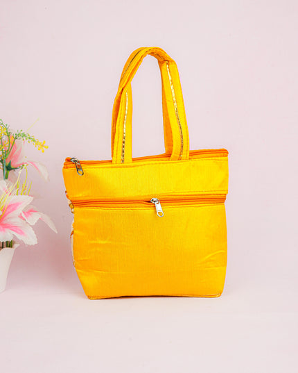 Handbag with Embroidery Design - 10x7 inch - WBG1933