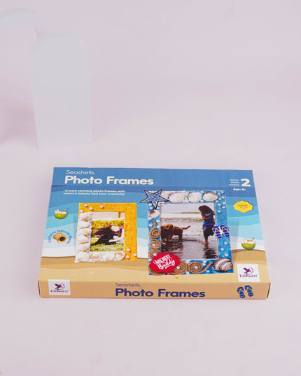 DIY Kit - Photo Frame Set with Seashell Design - WBG1936
