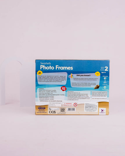 DIY Kit - Photo Frame Set with Seashell Design - WBG1936