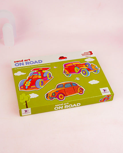 DIY Kit - Sand Art with On Road Design - WBG1939
