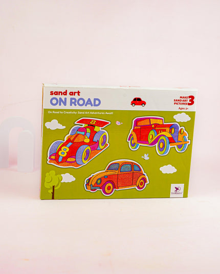 DIY Kit - Sand Art with On Road Design - WBG1939
